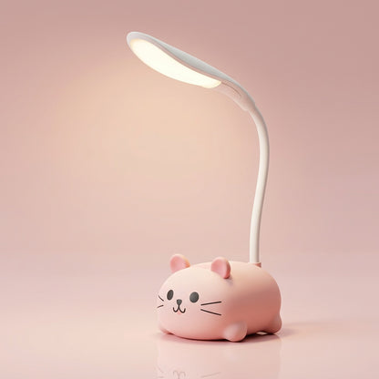 Cat LED Lamp with Soft Glow for Cozy Spaces