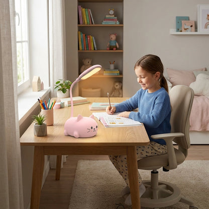 Cat LED Lamp with Soft Glow for Cozy Spaces