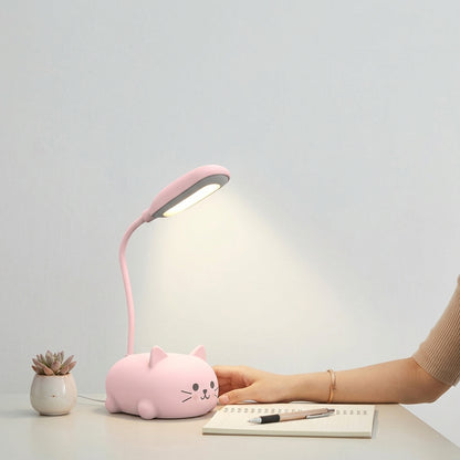 Cat LED Lamp with Soft Glow for Cozy Spaces
