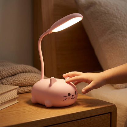 Cat LED Lamp with Soft Glow for Cozy Spaces